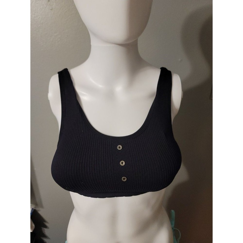 Lucky Brand Black Padded Sports Bra Size S - Picture 1 of 5